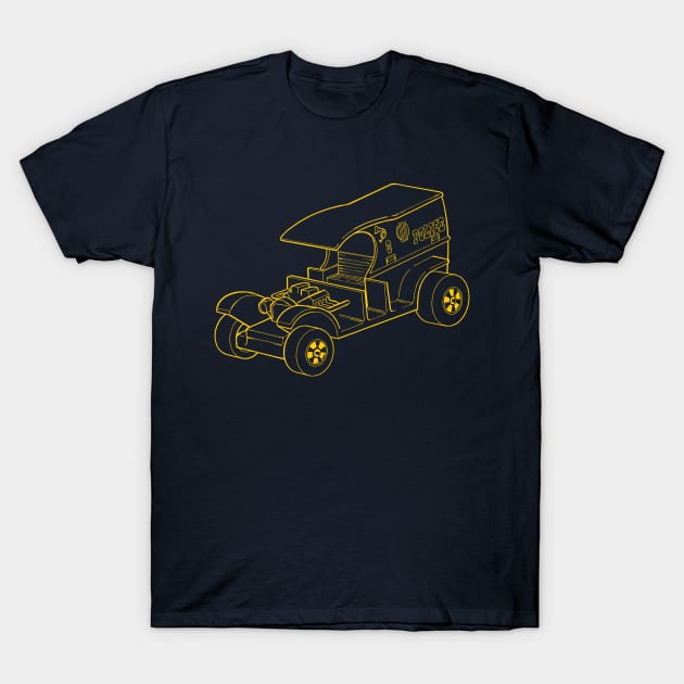 Hot Wheels Paddy Wagon T-Shirt by Wyld Bore Creative